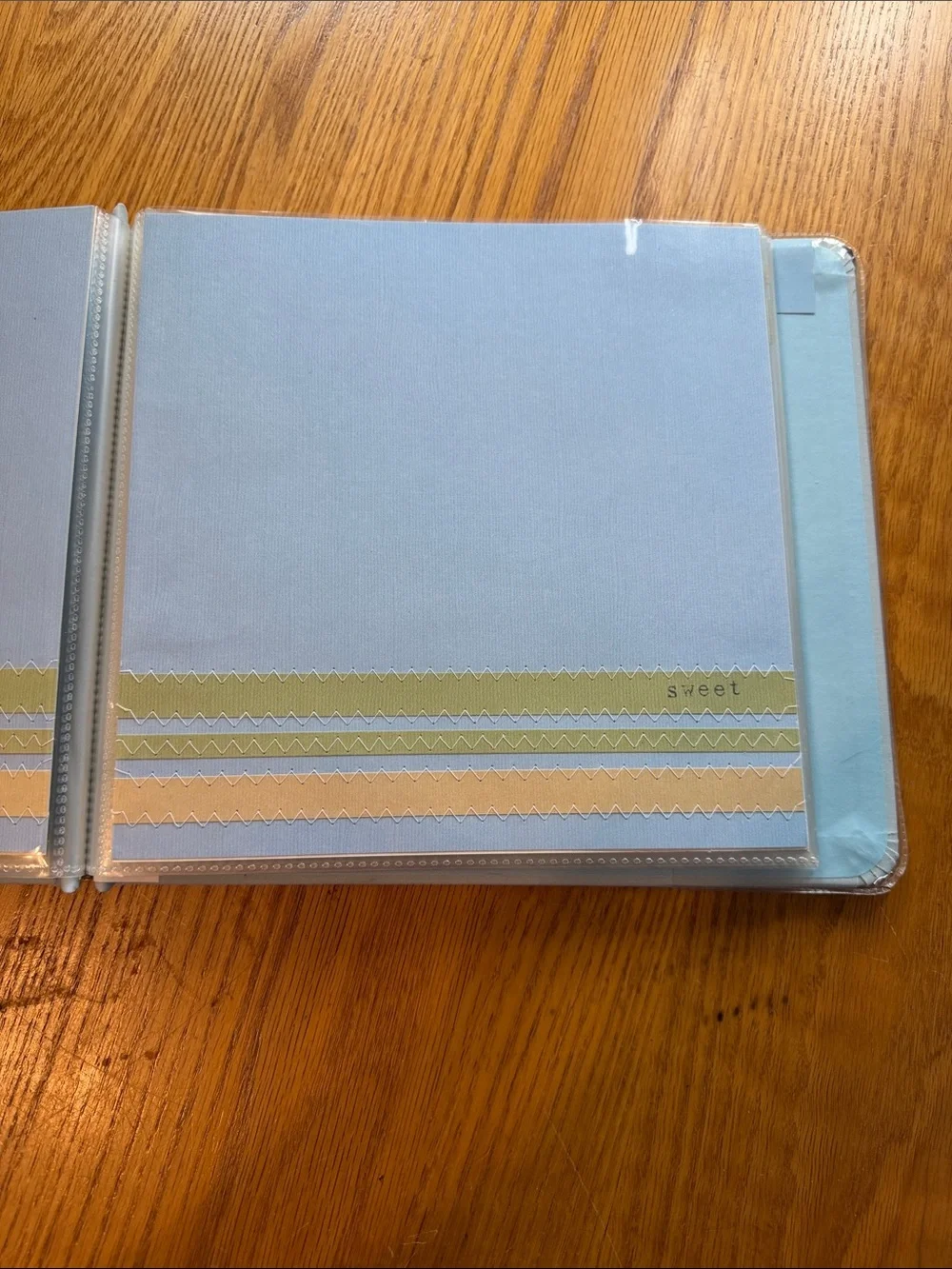 Memory Book Photo Album for Kids - Light Blue